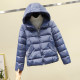 2023 New Down Cotton Jacket Women's Short Winter Hooded Cotton Jacket Style Korean Loose Thickened Versatile Cotton Jacket