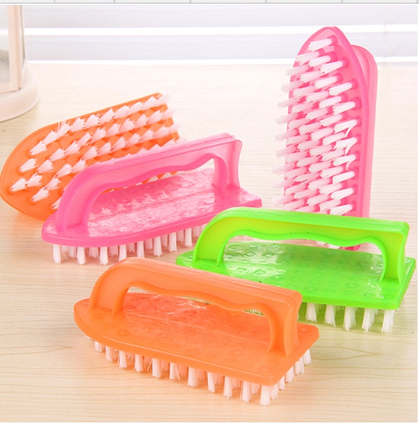 Colorful Multi-Functional Laundry Brush, Cleaning Brush, Powerful Cleaning Brush, Brush with Handle for Washing Clothes