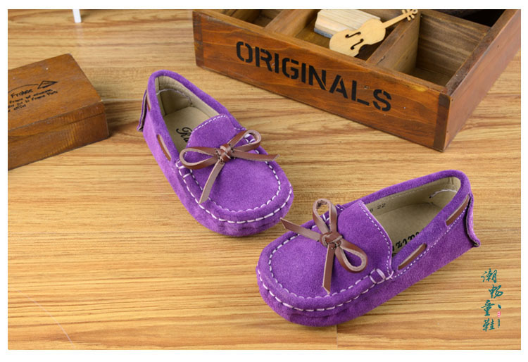 秋冬季学步宝宝儿童豆豆鞋1-2-3岁男童女童单