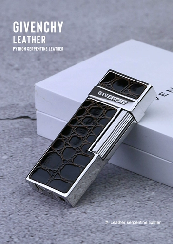 Givenchy, японская оригинальная зажигалка, крокодил