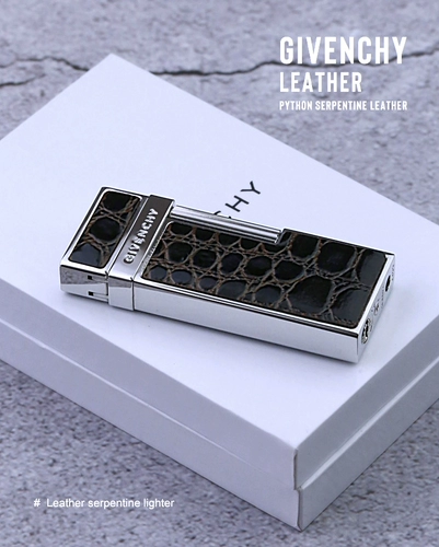 Givenchy, японская оригинальная зажигалка, крокодил