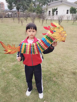 Spring Festival New Year Chinese style children Primary School students dragon dance lion dance paper-cut characteristics traditional gift handicraft toys