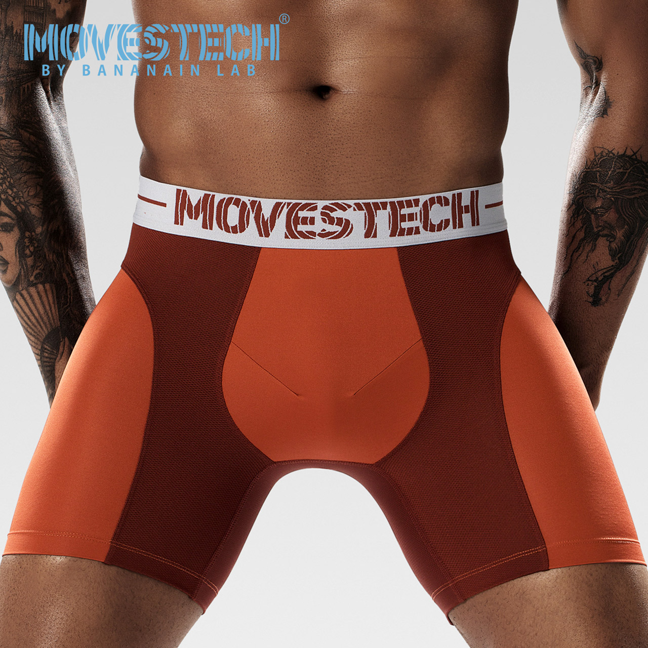 1 Bananain inside banana M522P mobile sports briefs men's quick-drying boxer pants no trace long boxer thin