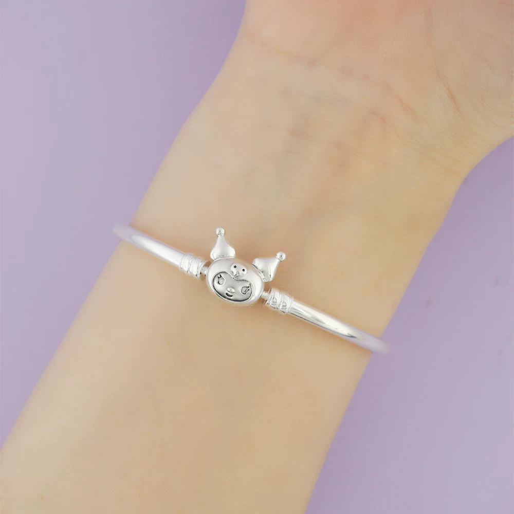 Base cute bracelet, DIY, silver 925 sample, 3mm