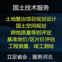 Land remediation project planning and design land space planning Sville budget preparation development and consolidation bidding