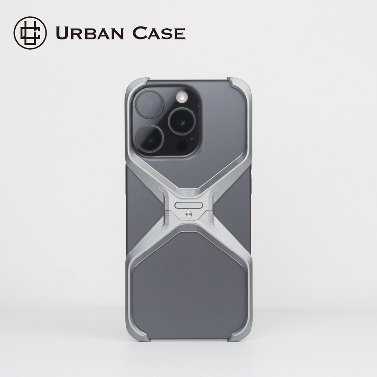 URBAN Metal X Frame Frameless iPhone Case
