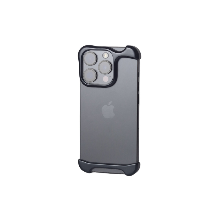 Urban Gold Frame Minimalist Black Accents iPhone Case