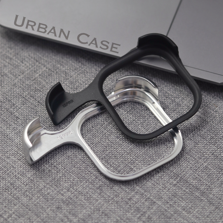 Urban Gold Frame Minimalist Black Accents iPhone Case