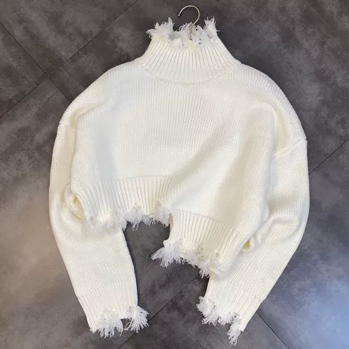 Грейпфрут MM MM2024 Mao Bian Bian Gao Ning Long -sleeved