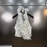 Модный жилет, юбка, комплект, 2025 года, осенний, с открытой спиной, французский стиль, 3 предмета