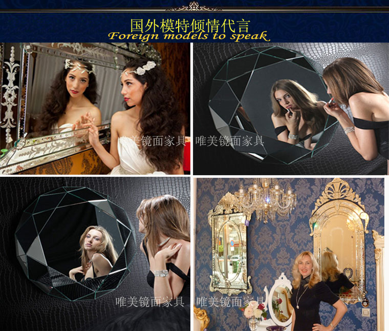Gương phòng tắm vanity gương phòng tắm gương gương trang trí gương trang điểm gương đơn giản hiện đại gương vàng vuông - Gương gương nhà vệ sinh đẹp