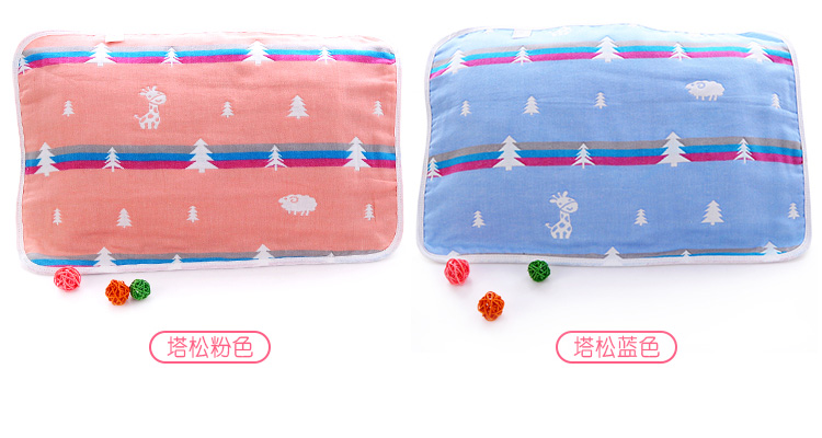 Class A khăn bông gạc dày mềm mại thở thấm 100% cotton phim hoạt hình bé mẫu giáo Tong Xuesheng - Khăn gối Ý tưởng từ khóa