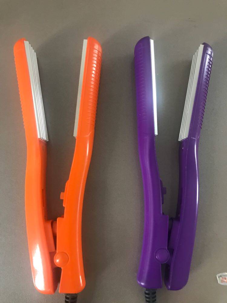 Mat hair root corn ironing splint mini corn silk fluffy pad hair root corn clip portable curling stick does not hurt hair