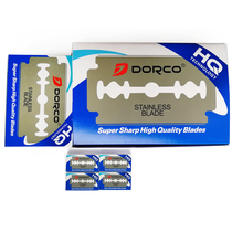South Korea imported DORCO stainless steel double-sided blade German high blade old razor blade manual 100
