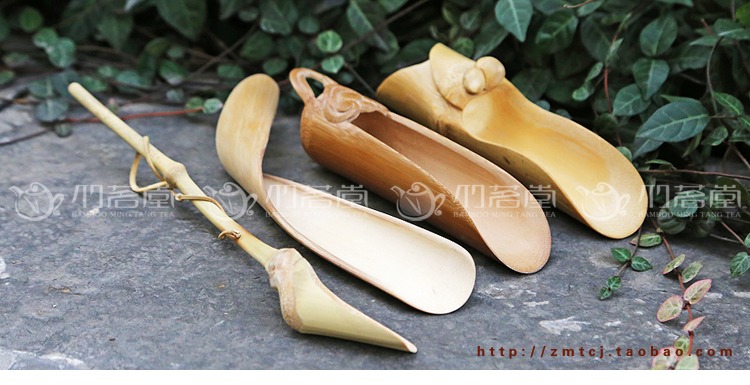 Trà Zizhu muỗng trà tre Xiangxi trà tre với sáu quý ông trà đạo không phân phối Xuất khẩu trà đen Nhật Bản xẻng trà bộ ấm trà đẹp giá rẻ