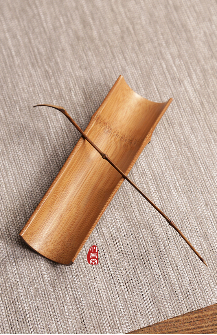 Trà tre, trà kim, trà đánh giá cao Zen, muỗng trà, muỗng cà phê, trà xẻng trà, phụ kiện trà Kung Fu, trà đạo, sáu quý ông - Trà sứ cốc uống trà có nắp đậy