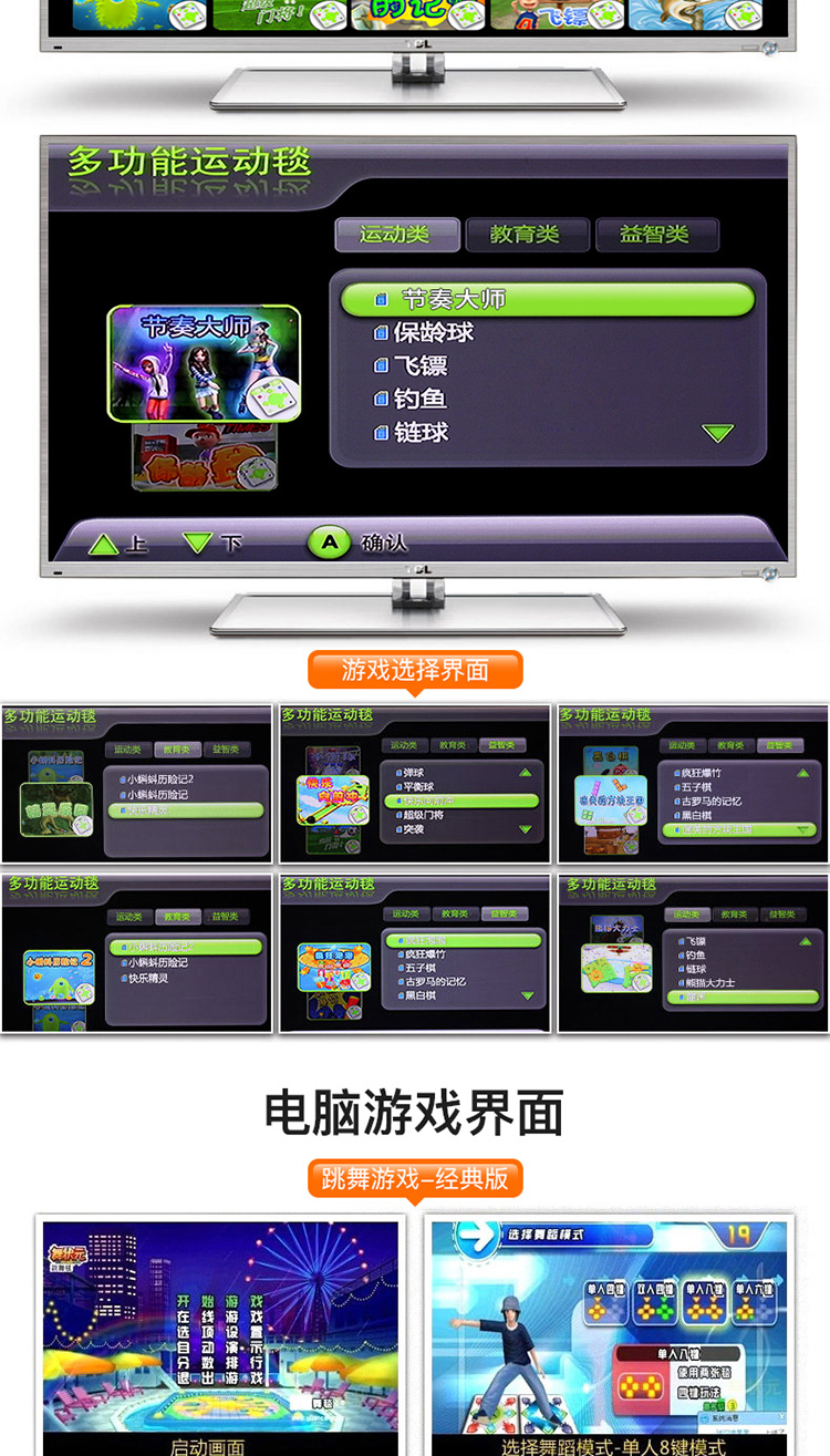 Vũ vô địch nhảy thảm đôi TV với somatosensory trò chơi trẻ em giao diện khiêu vũ và khiêu vũ phòng khách nhà tập thể dục thảm nhảy audition loại nào tốt nhất