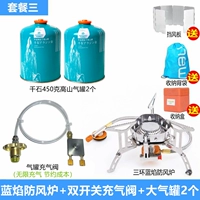 Синяя пламя печь+двойная зарядная зарядная клапан+2 450