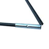 Дорожная стеклянная палатка, металлический скелет с аксессуарами для двоих, алюминиевый сплав