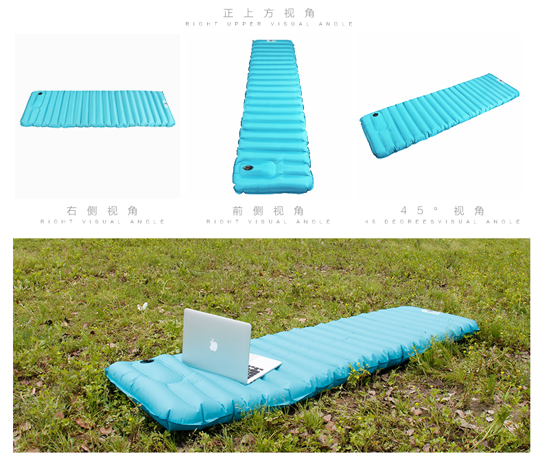 Beishan Wolf Bag Ultralight Portable Pad Pad ngoài trời Ngủ Mat Cắm trại Mat Mở rộng Dày Độ ẩm Pad - Thảm chống ẩm / Mat / Gối thảm xốp xpe hàn quốc
