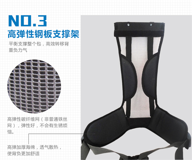 Túi đeo leo núi Beishan Sói 60L Du lịch ngoài trời Đi xe đạp Ba lô Trekking Ba lô Nam và Nữ 50L Siêu nhẹ Công suất lớn - Ba lô balo chống gù