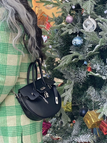 Ретро модный портативный замок, небольшая сумка, ремешок для сумки, коллекция 2023, премиум класс