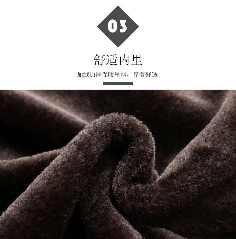 Ưu đãi đặc biệt cho nam trung niên cotton mặc quần áo của cha cộng với nhung dày của nam trung niên quần áo cotton áo khoác gió nam