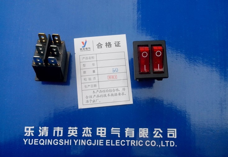 Universal Brands Electric Pie Pan Switch Duplex New with Lights 6-foot 4-foot universal power switch 