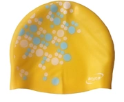 Mũ bơi cho trẻ em silicone mũ bơi không thấm nước cho bé trai và bé gái in thời trang - Mũ bơi