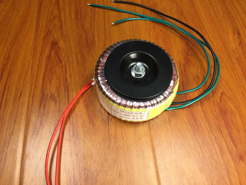 Силовой трансформатор 100w环形变压器 220v转双14v    3.6a HT
