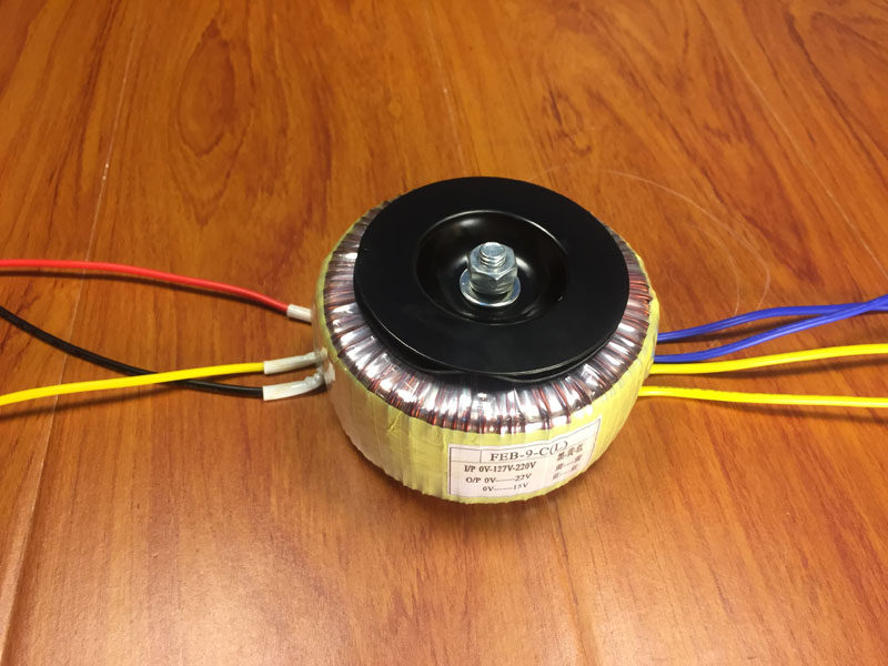 Силовой трансформатор feb-9-(l)环形变压器 220v转单22v 4.5a+15v 0.8a HT