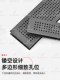 Double-sided breathable ຕາຫນ່າງ grille ຫນາອາລູມິນຽມເກີບຕູ້ຕູ້ເຮືອນຄົວປະຕູອາຍແກັສເຕົາເຮັດຄວາມເຢັນຮູລະບາຍອາກາດການປົກຫຸ້ມຂອງຕົກແຕ່ງ