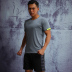 Bộ đồ thể thao ngắn tay mùa hè nam nhanh khô áo thun mỏng chạy bộ quần áo thể dục quần short quần áo thể thao đôi - Thể thao sau bộ thể thao adidas nữ chính hãng Thể thao sau