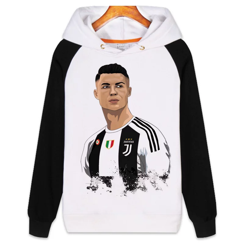 Осенняя новая коллекция свитеров с капюшоном Juventus Криштиану Роналду Real Madrid CR7 пальто для мужчин португальский Masenemar