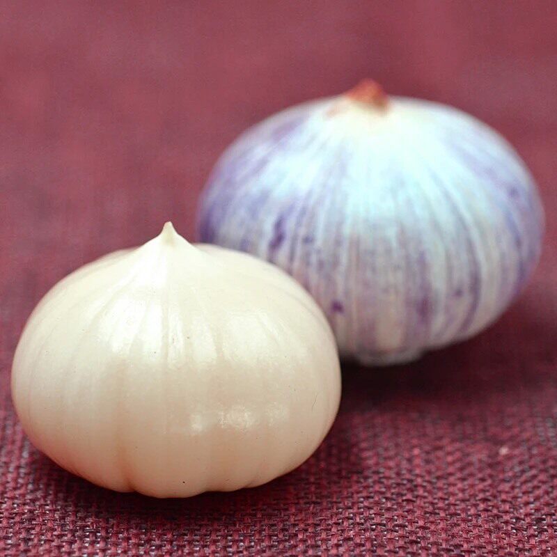 Single-head garlic 5 catty Purple Peel Garlic Mashed Garlic garlic Garlic Garlic Flavor full-bodied Ex-gratia Dried Garlic 3
