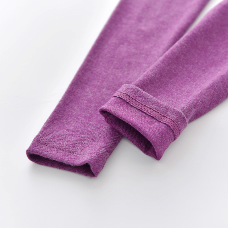 Quần mùa thu quần cotton nữ cao eo dày quần ấm kích thước lớn mặc một chiếc quần lót bằng vải cotton quần short thun nữ