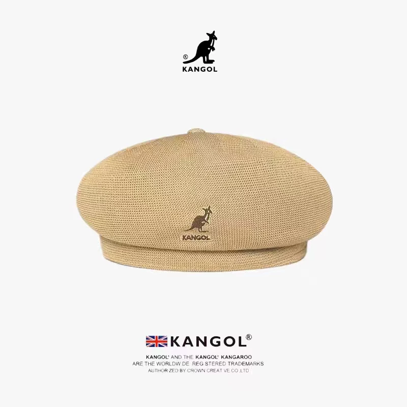 Настоящая Kangol Kangaroo Pumpkin Beadi Hat лицо маленький мужчина и дамы летняя сеть глаз Иннойц художник осьминог-шляпа
