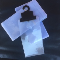 Belt packaging bag Buckle plastic packaging bag Three-hole bag Plastic listing back cover 3-piece set a bundle of 100 sets