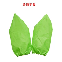 Обычная зеленая перчатка