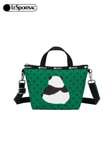 LeSportsac Стихи Льюена 23 Новая Панда Панда Свежая и Симпатичная Рука поднятые подмышками и легкие наклонные кроссовые женщины