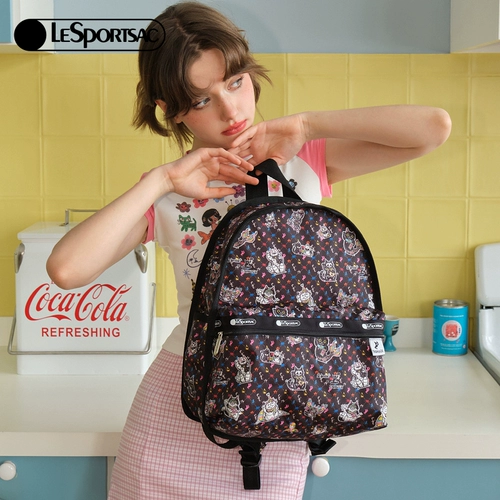 LeSportsac Рюкзак, сумка через плечо для отдыха, мультяшный картхолдер, ранец