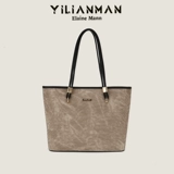 伊莲曼女包 Оригинальная вместительная и большая сумка на одно плечо