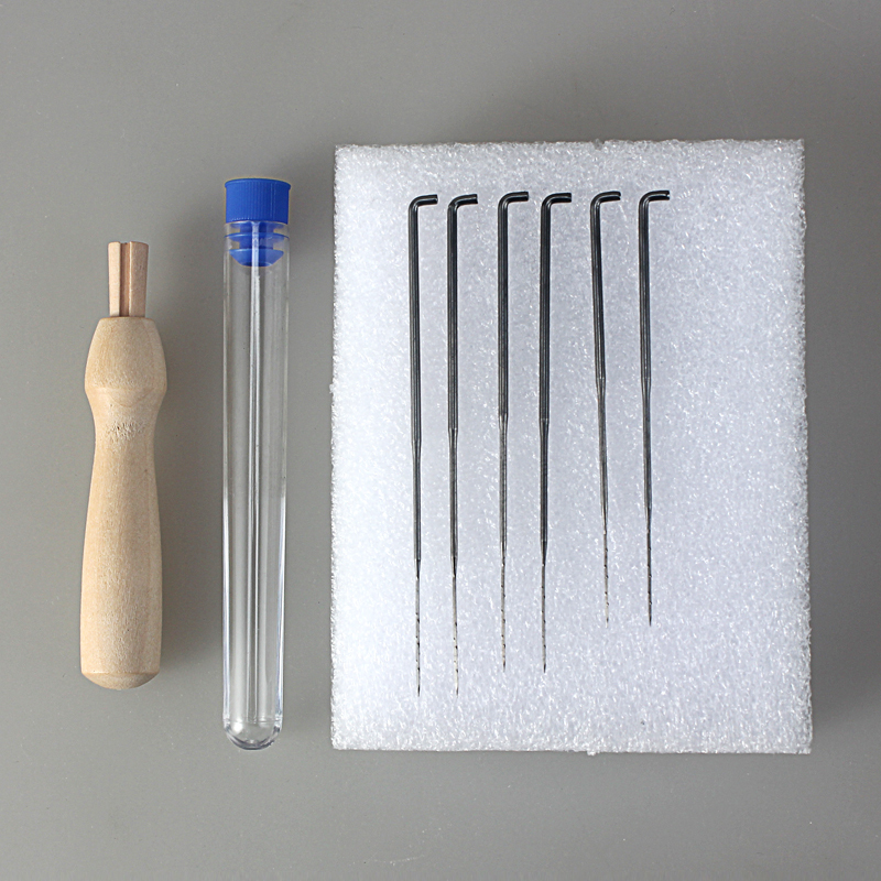 Needle Felting Wool Felt Toys, Wool Felt Tools, Wool Felt Needles, Needle Felting Needles, Wool Strips, Pom-Pom Needles