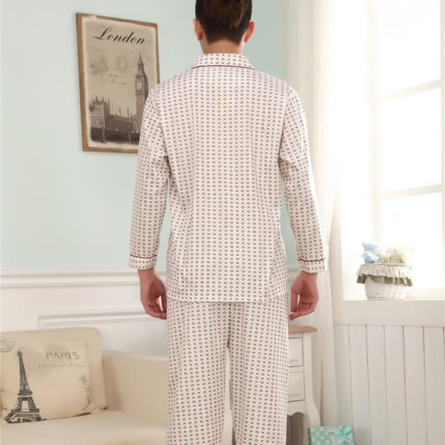 Pyjama pour homme en Coton à manche courte - Ref 3002968 Image 29