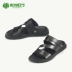 Và chân thành dép nam 2019 thanh niên hè mới Giày da Hàn Quốc xu hướng giày đi biển 0920075 - Sandal Sandal