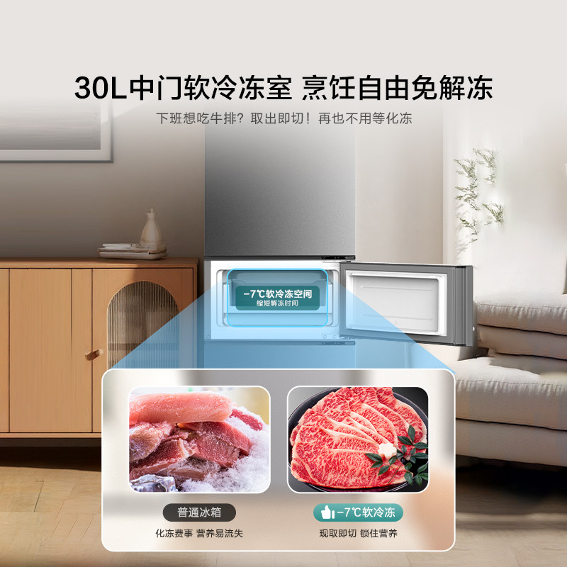 海信BCD-216S1RNKQD冰箱图片