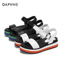 Daphne/达芙妮 Летние повседневные босоножки с ремешком на платформе, лето 2020 года