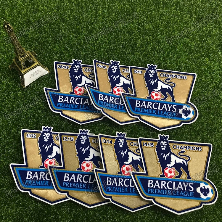 English Premier League Gold Medal for 2008-16-season successive Premier League Gold Medal flocking arm chapters