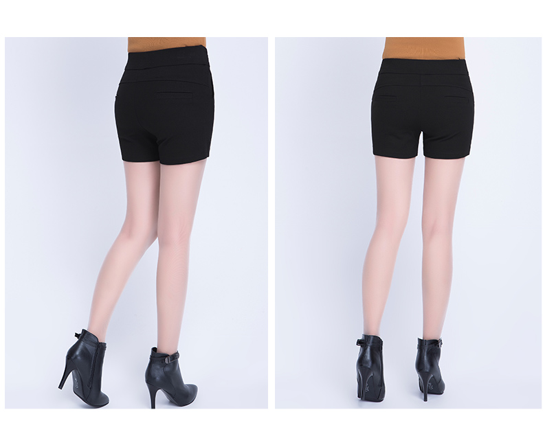 Mùa thu và mùa đông đặc biệt cộng với phân bón Quần short XL quần lửng nữ giảm béo trung niên giản dị quần dài để mặc quần nóng quan dui nu