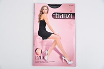 6 double tight - posture 12D ultra - thin width side non - slip low waist cotton T - gear transparent transparent pantyhose 8204